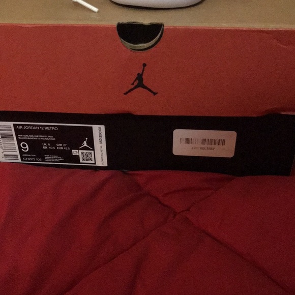 New In Box “Men’s Authentic Air Jordan Retro 12 Twist” Size: 9 - Picture 4 of 10